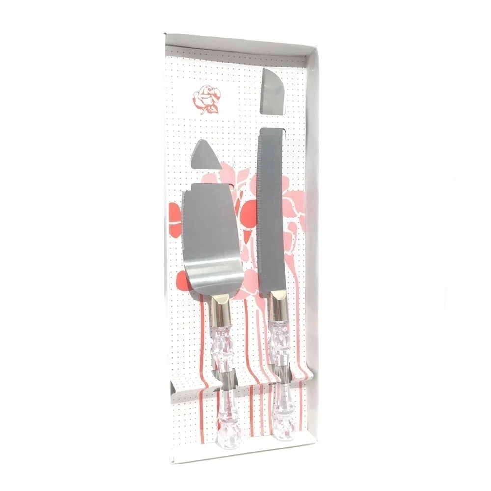 Wedding Cake Cutting + Serving Knife Set